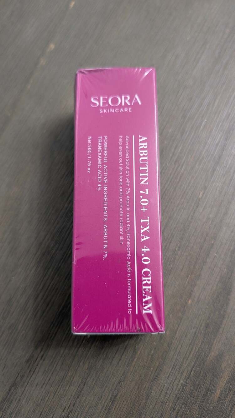 Seora Skincare Arbutin 7.0 + TXA 4.0 Cream Size 1.76 oz